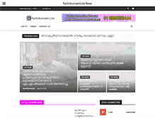 Tablet Screenshot of karimkunnamlive.com